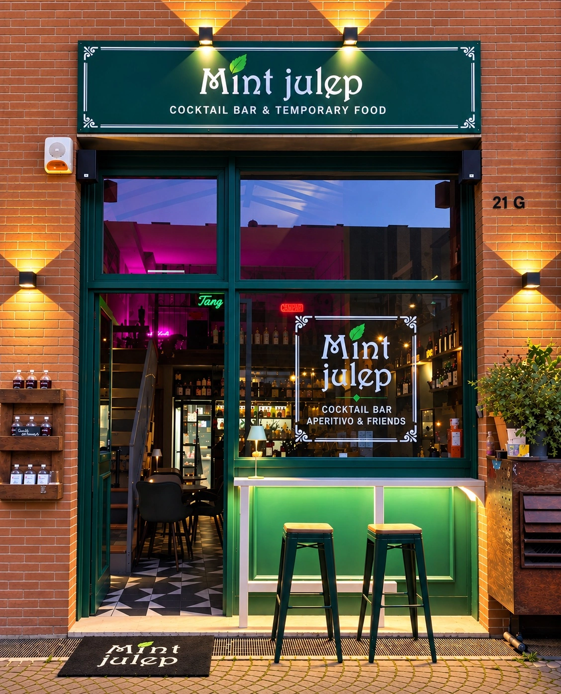 Cocktail Bar & Shop Rimini - Mint Julep
